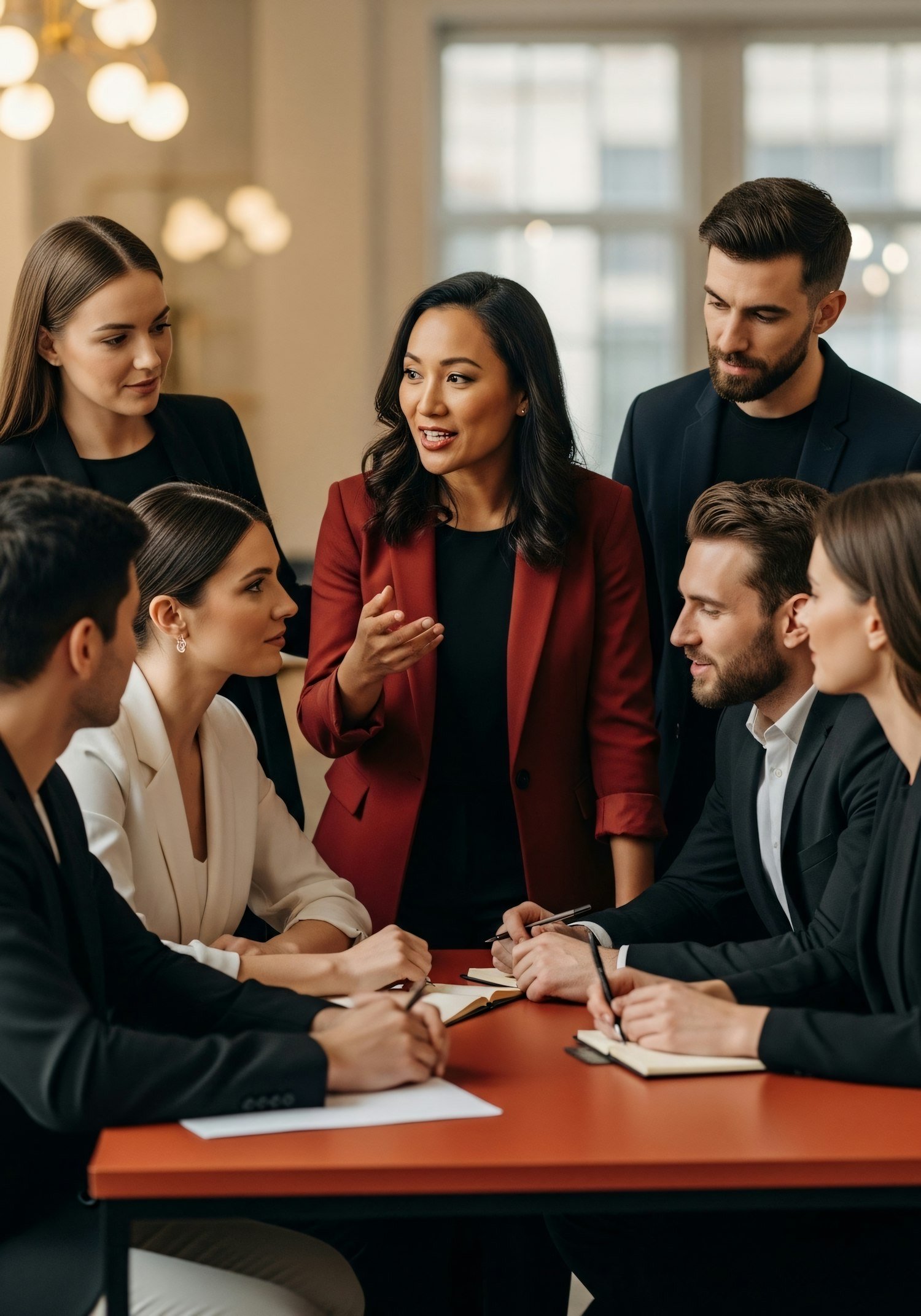 Equipe LPER em reunião estrategica
